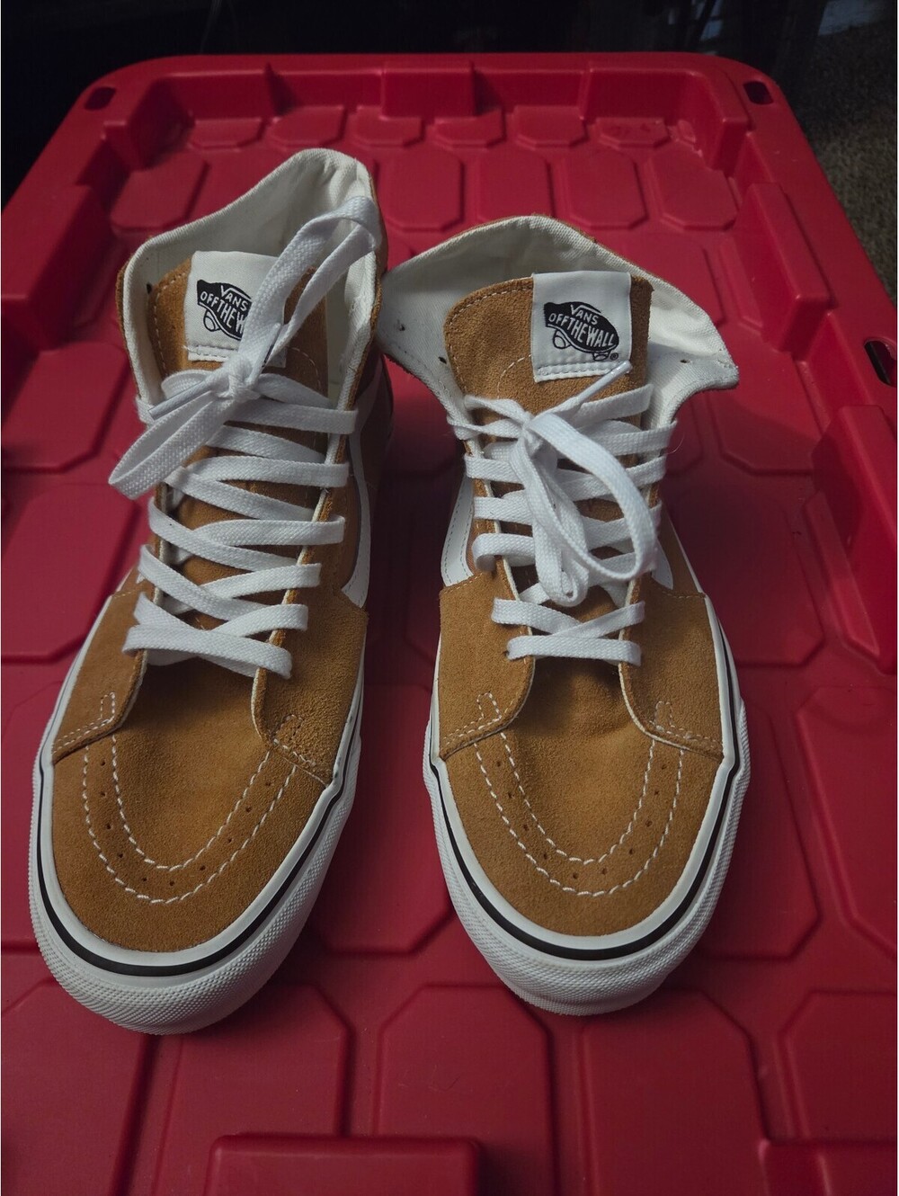 high-top Vans Sk8-Hi sneakers mens size 10.5